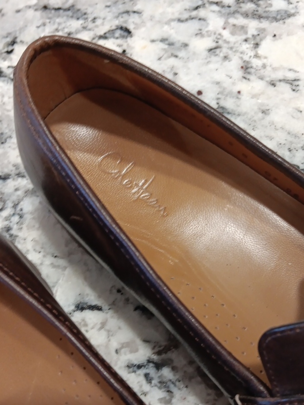 Cole Haan Size 9 Brown Leather Penny Loafers - Picture 2 of 3